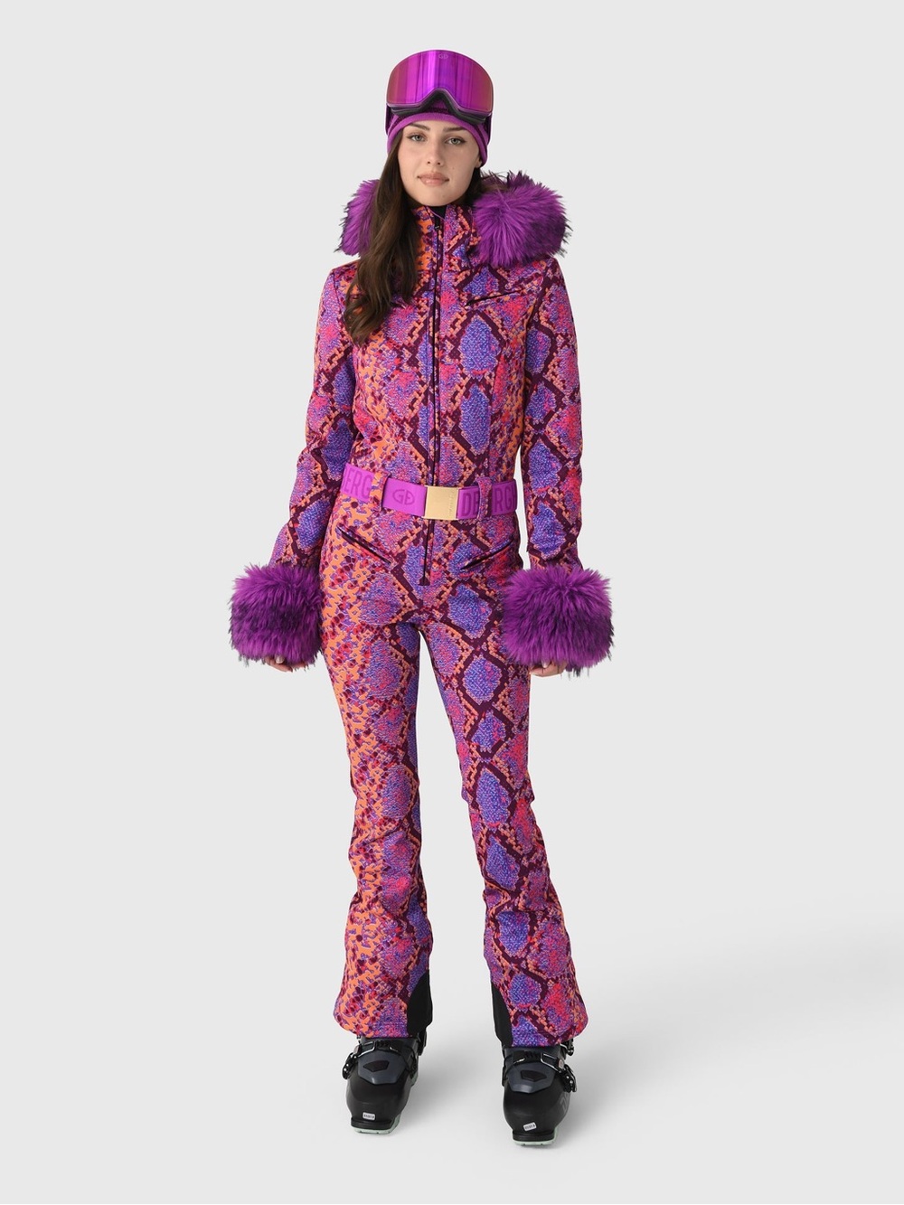 GOLDBERGH Women's Zafira Faux Border Ski Suit